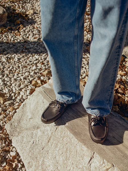 Reproduction of Found 730FDL Italian Navy Military Deck Shoes