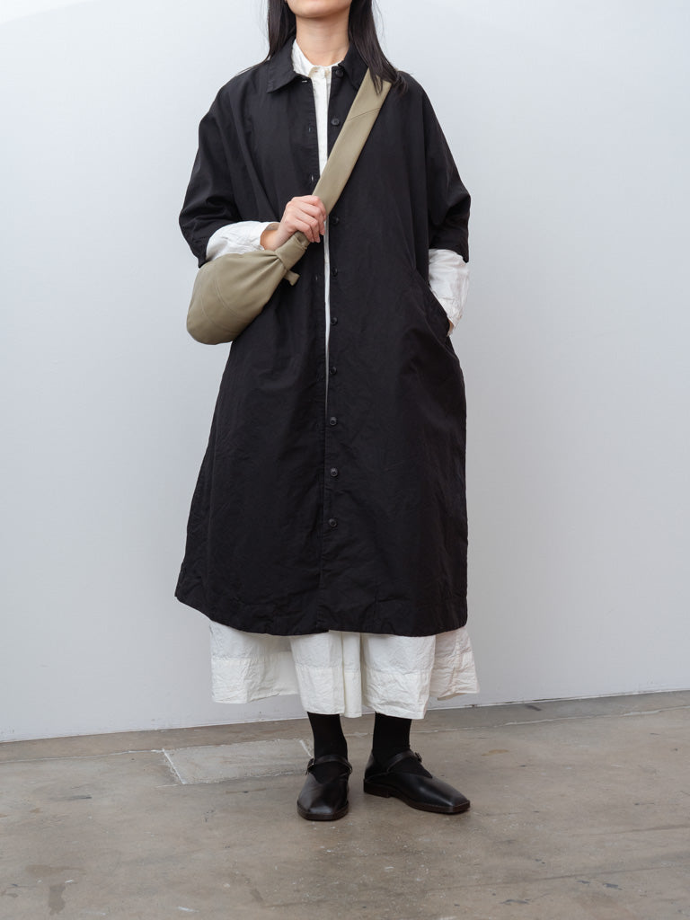 Namu Shop - Casey Casey Tina Dress SLUBBY - Black