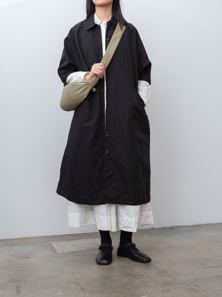 ワンピース 25SS CASEY CASEY / TINA DRESS Namu Shop - Casey Casey Tina Dress SLUBBY - Black