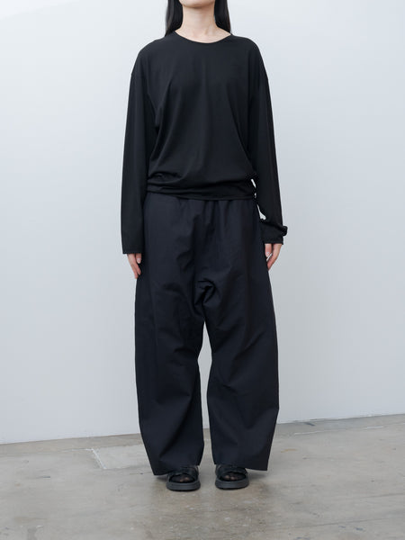 LEMAIRE LS RELAXED TEE サイズS Namu Shop - Lemaire LS Relaxed Tee - Black