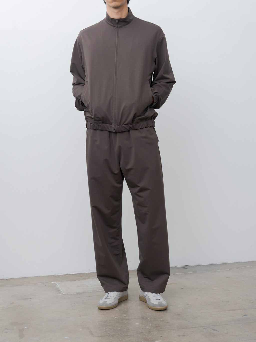 Namu Shop - Yoko Sakamoto Side Seamless Easy Pants - Brown