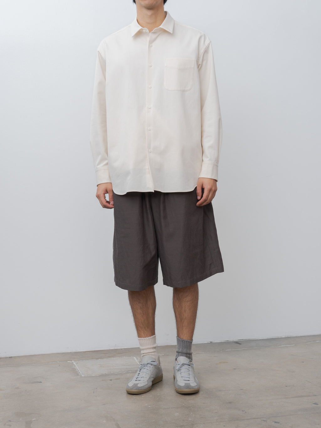 Namu Shop - Yoko Sakamoto Relax Easy Shorts - Brown
