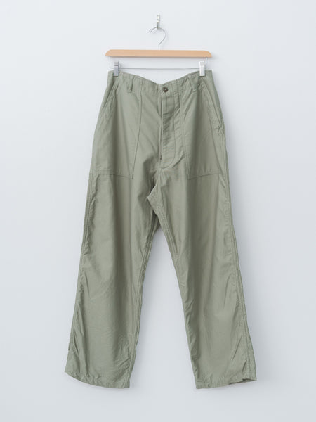 MOV BAKER PANTS LEAF GREEN　③ Denime Lot 225 Back Satin Baker Pant - OD Green – Guilty Party