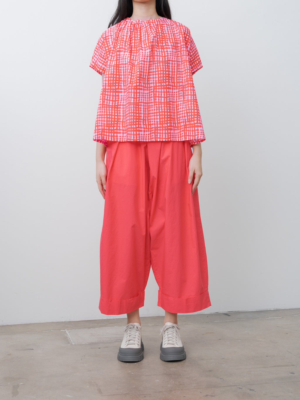 Namu Shop - Toogood The Poet Top - Painted Check Jam