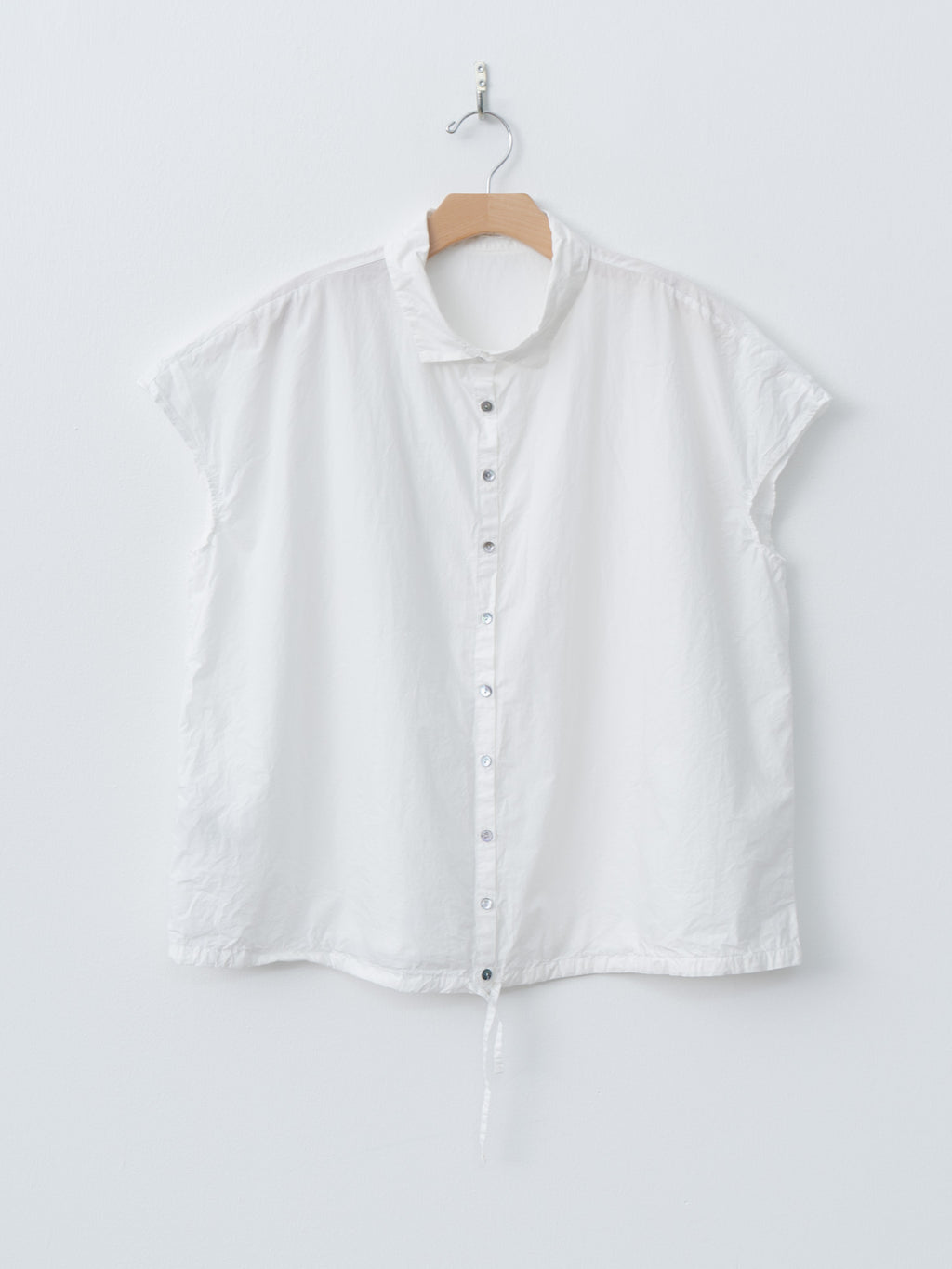 Namu Shop - Album di Famiglia Short Sleeveless Shirt TC - Milk