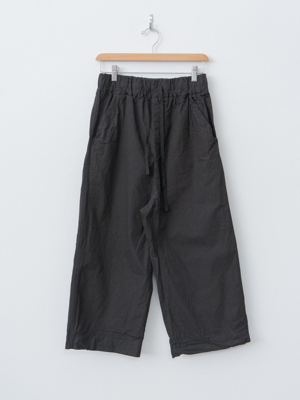 Namu Shop - Album di Famiglia Wide & Short Trousers CC - Black