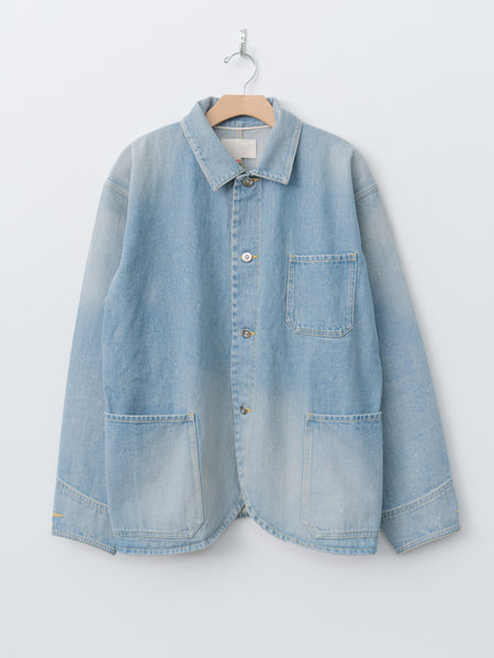 Namu Shop - Yoko Sakamoto Coverall - Light Indigo