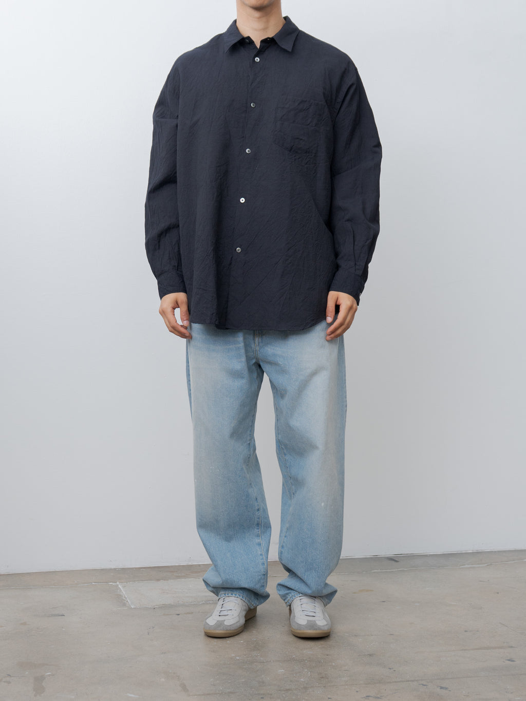 Namu Shop - Fujito B/S Shirt - Dark Navy
