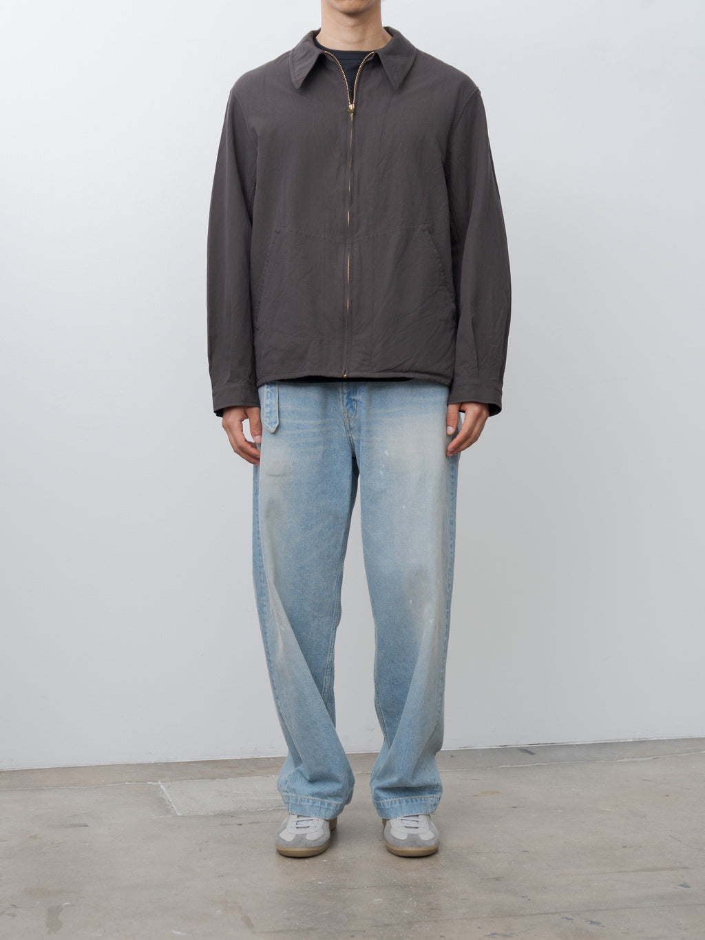 Namu Shop - Kaptain Sunshine Fly Blouson - Ink Black