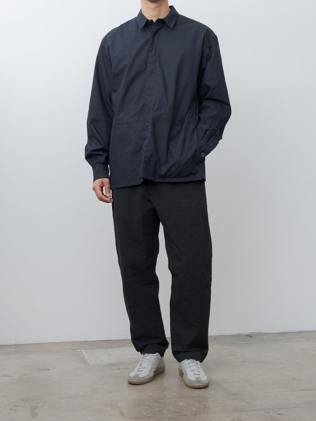 Namu Shop - Fujito Uncle Shirt - Navy