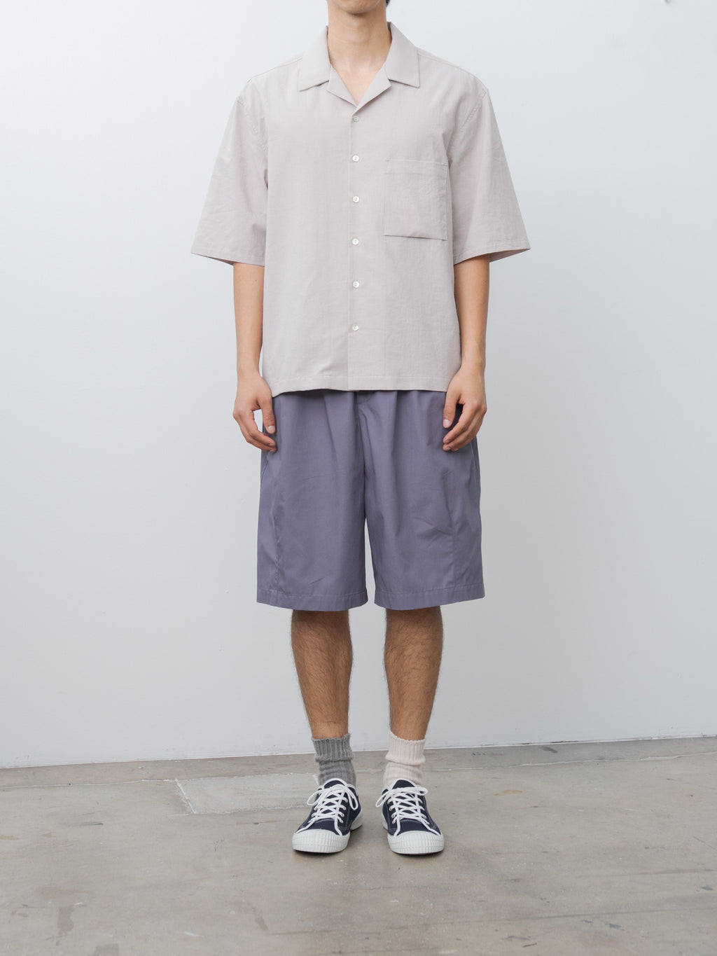 Namu Shop - S.K. Manor Hill Solar Short - Aubergine Cotton