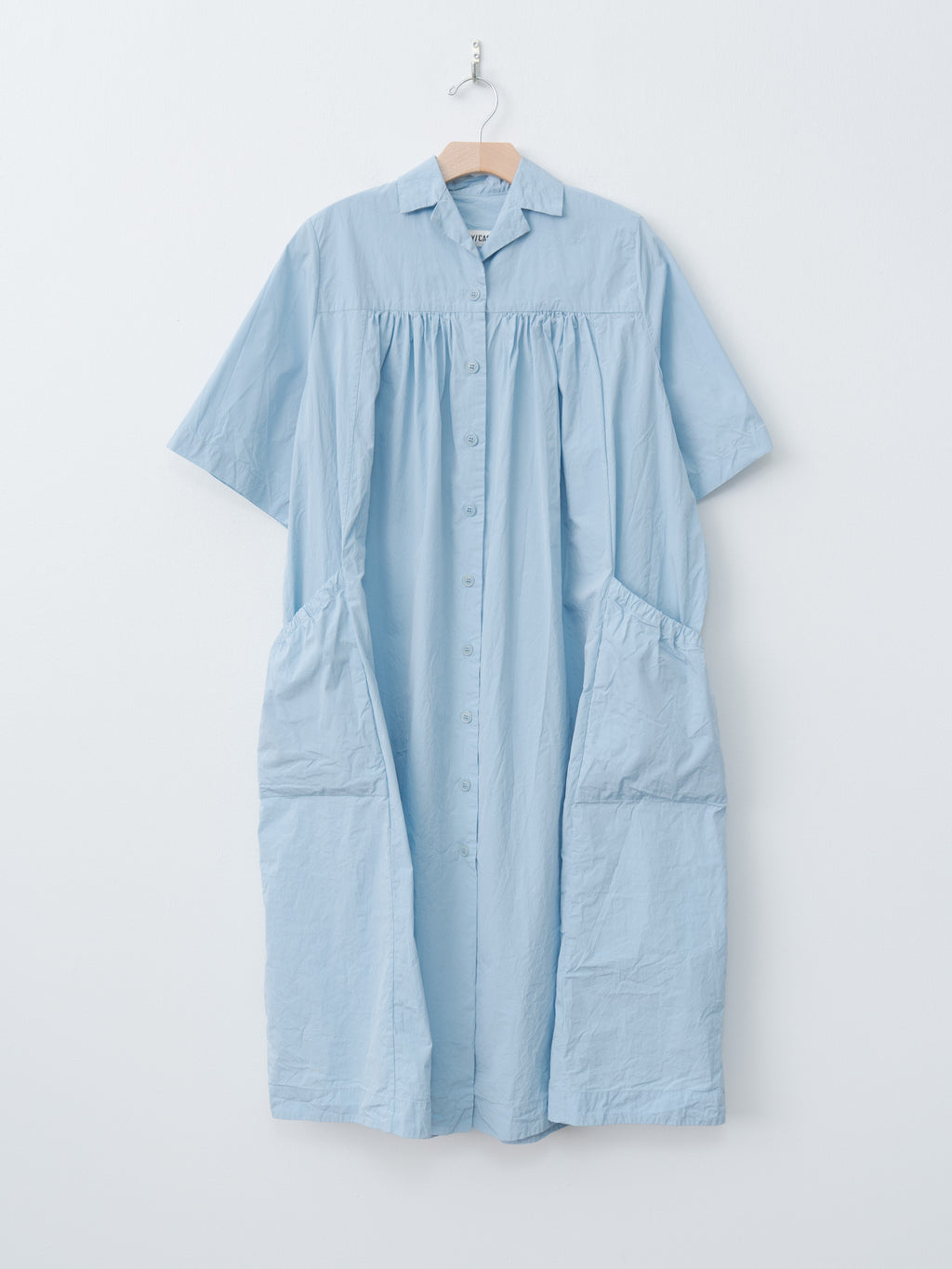 Namu Shop - Casey Casey Rythme Dress TAFFETA - Sky Blue