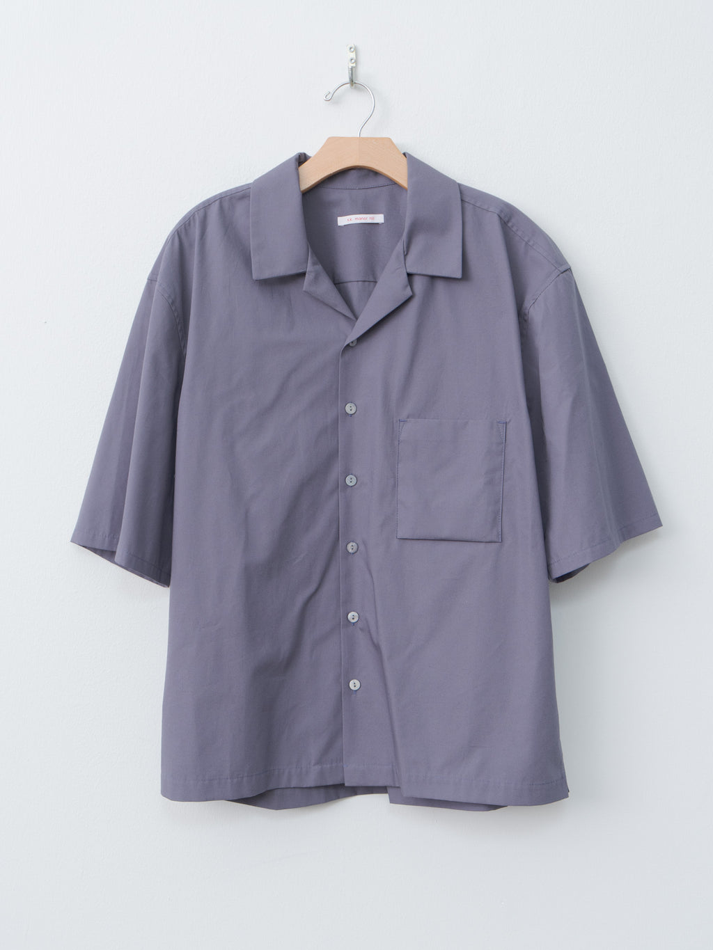 Namu Shop - S.K. Manor Hill Aloha Shirt - Aubergine Cotton