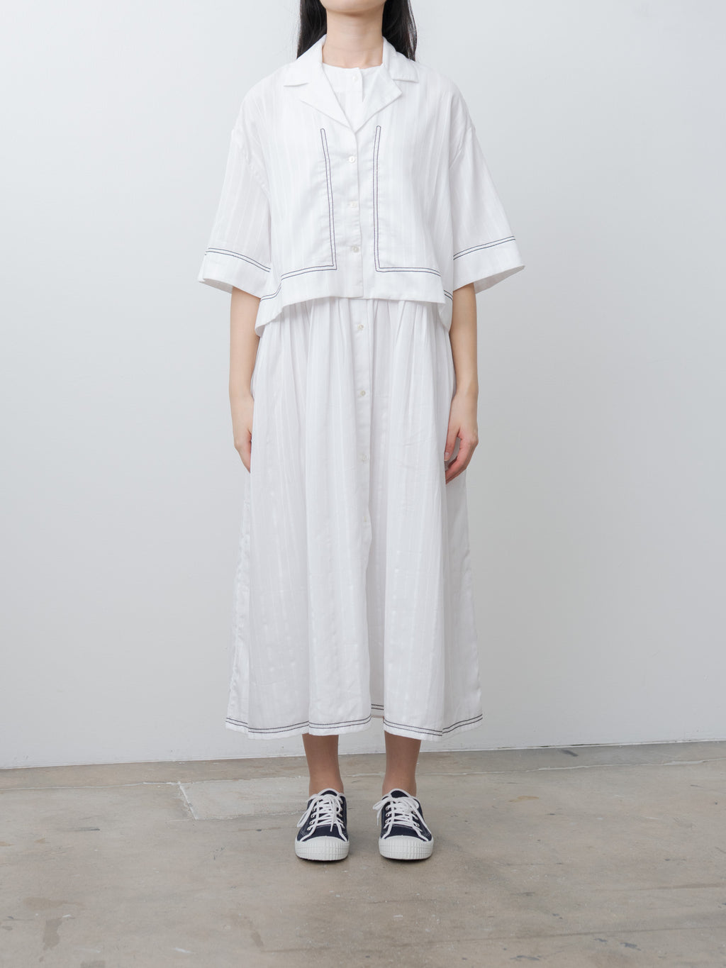Namu Shop - Eleph School Shirt - White