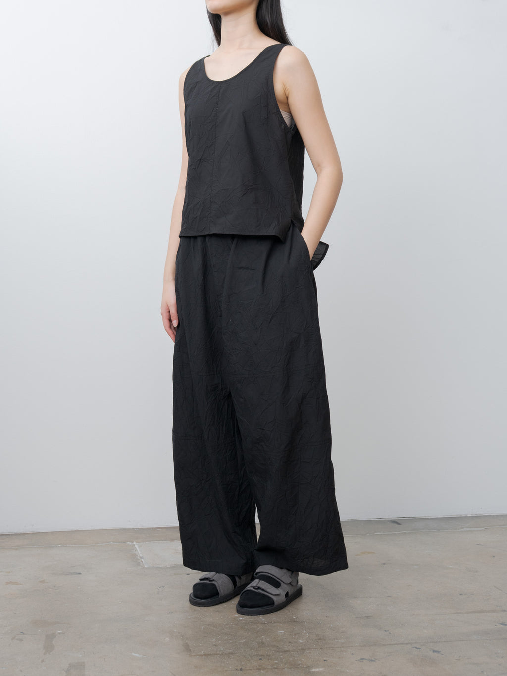 Namu Shop - Reproduction of Found 1837NL British Military Sandal - Dark Gray Nubuck (women's)