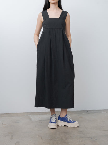 Namu Shop - Sayaka Davis Thick Strap Dress - Black
