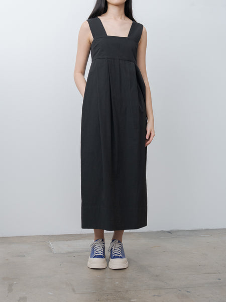 SAYAKA DAVIS Flared Dress ネイビー美品 SAYAKA DAVIS Flared Dress ネイビー美品