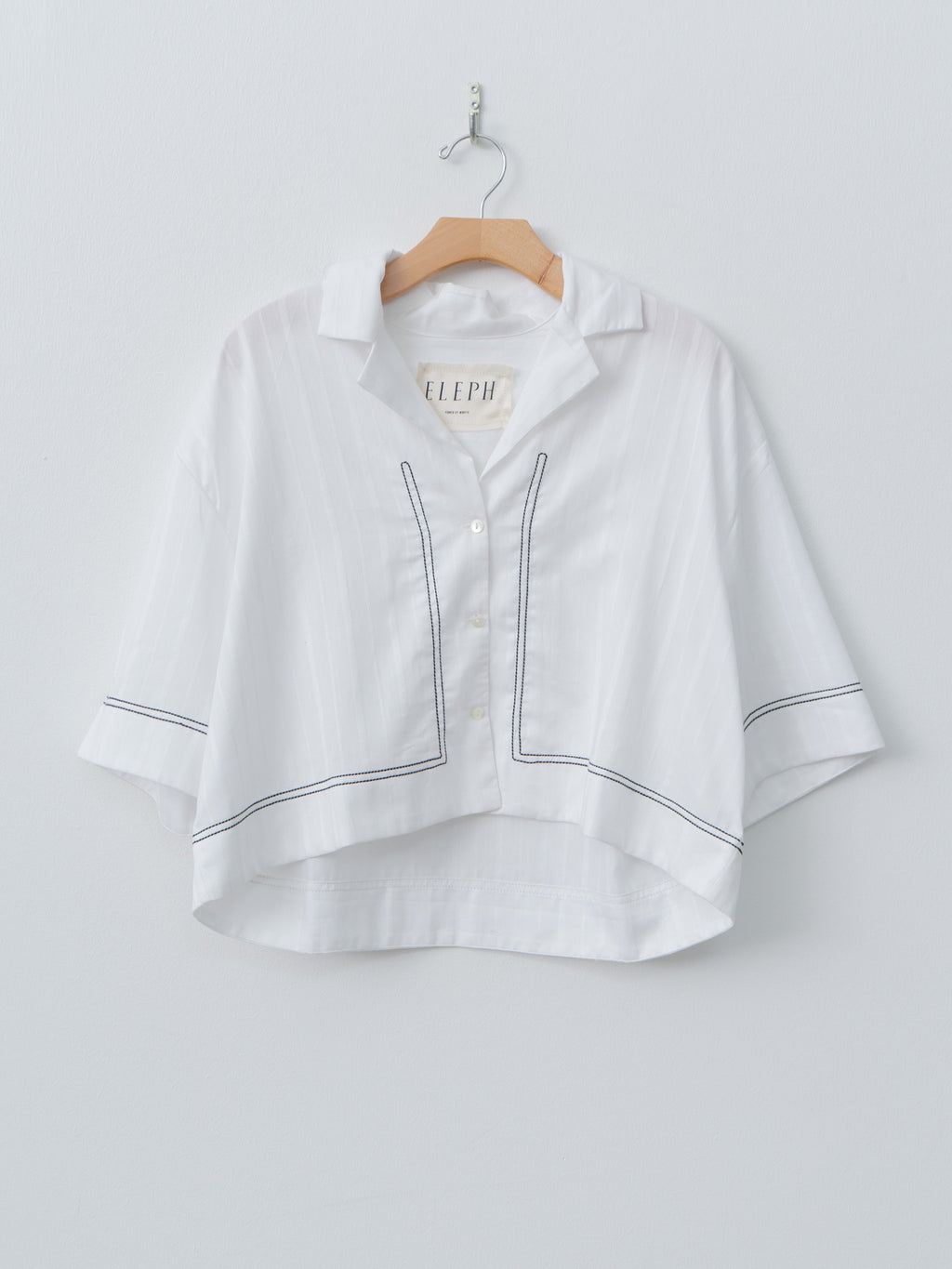 Namu Shop - Eleph School Shirt - White