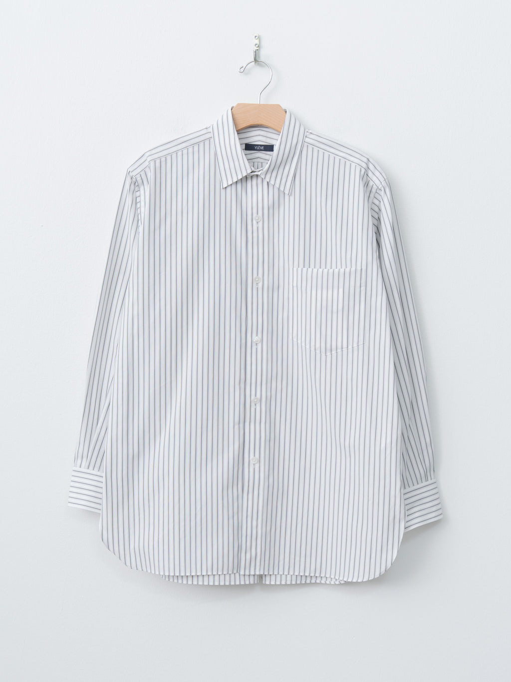 Namu Shop - Yleve Cotton Broad Shirt - Stripe