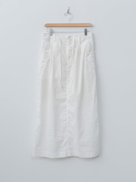 Namu Shop - Unfil Washed & Wrinkled Cordlane Maxi Skirt