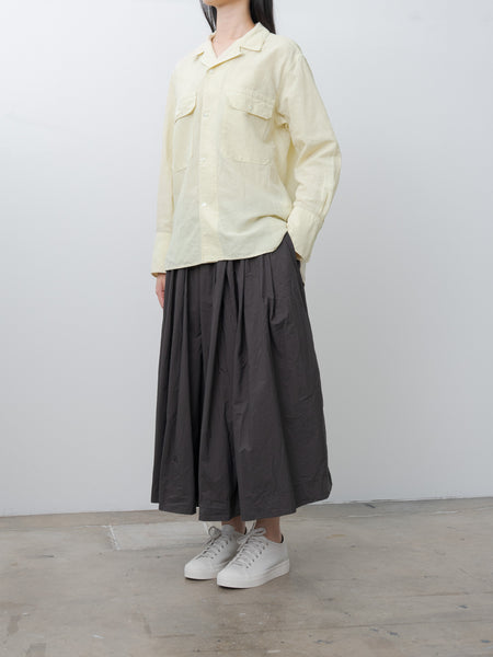 Namu Shop - Yleve Cotton Ramy Broad Shirt Jacket - Butter