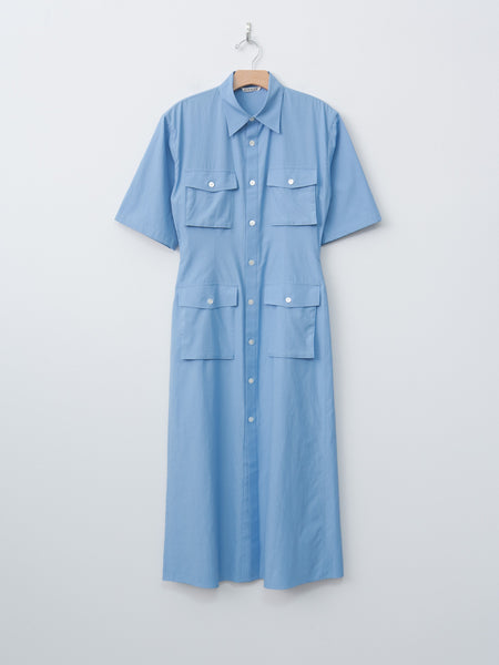 トップス WASHED FINX TWILL SHIRT size 4 blue Washed Finx Twill Shirt — Blue – La Garçonne