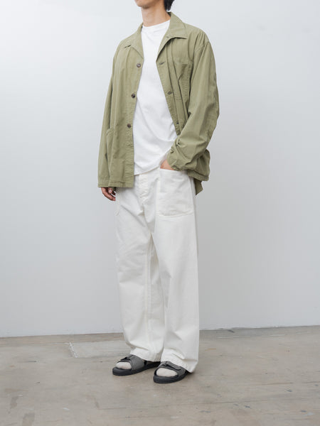 Namu Shop - Herill Linen P41 Coverall Jacket - Navy