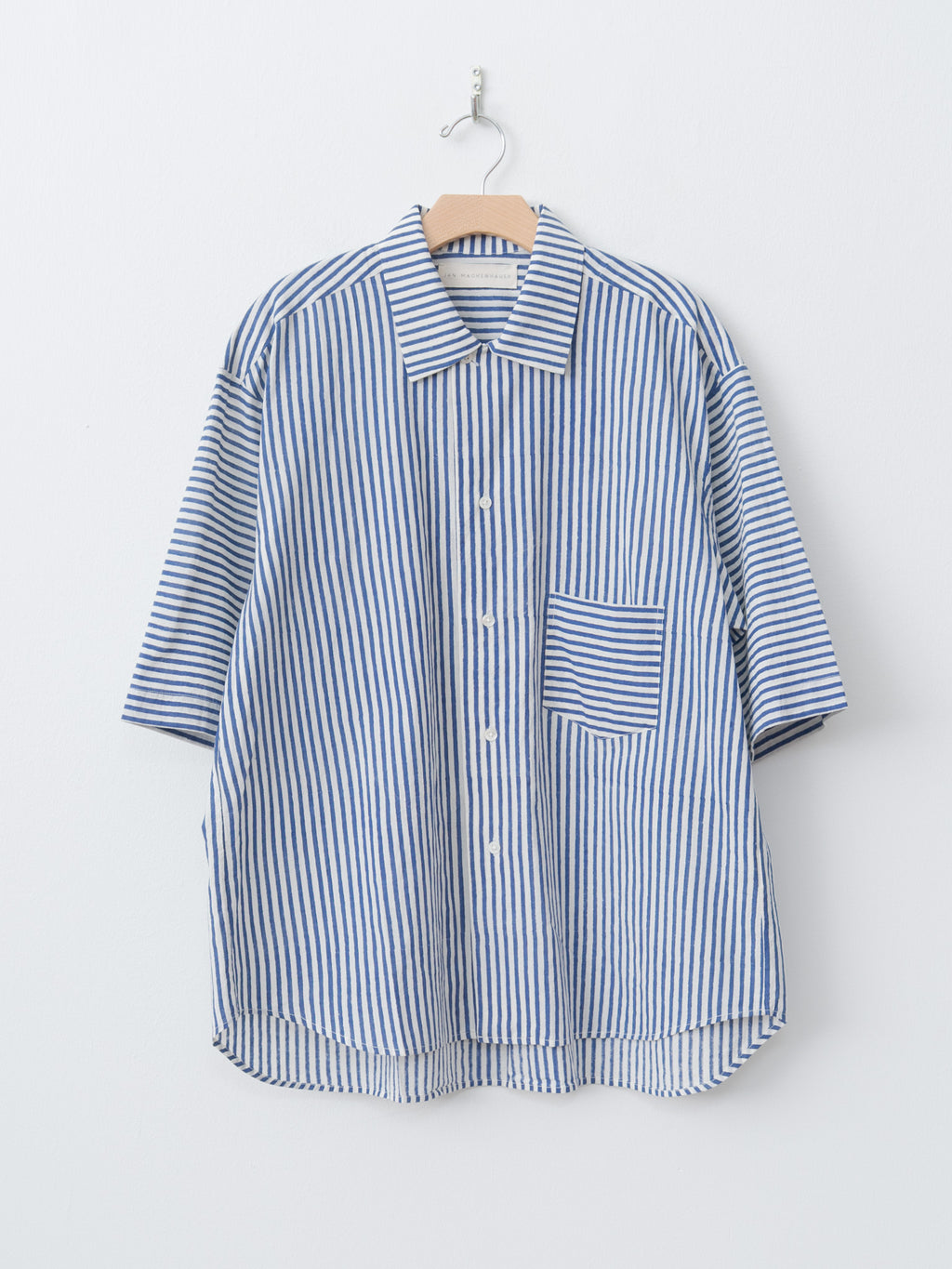 Namu Shop - Jan Machenhauer Fred Shirt - Blue Stripe