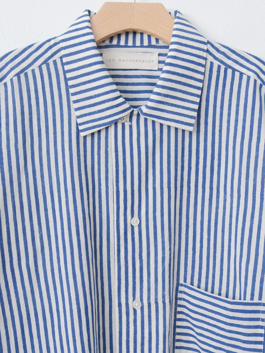 Namu Shop - Jan Machenhauer Fred Shirt - Blue Stripe