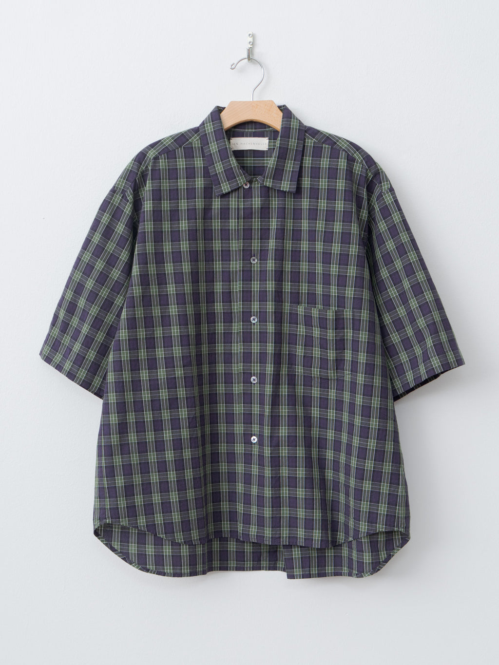 Namu Shop - Jan Machenhauer Fred Shirt - Purple Check