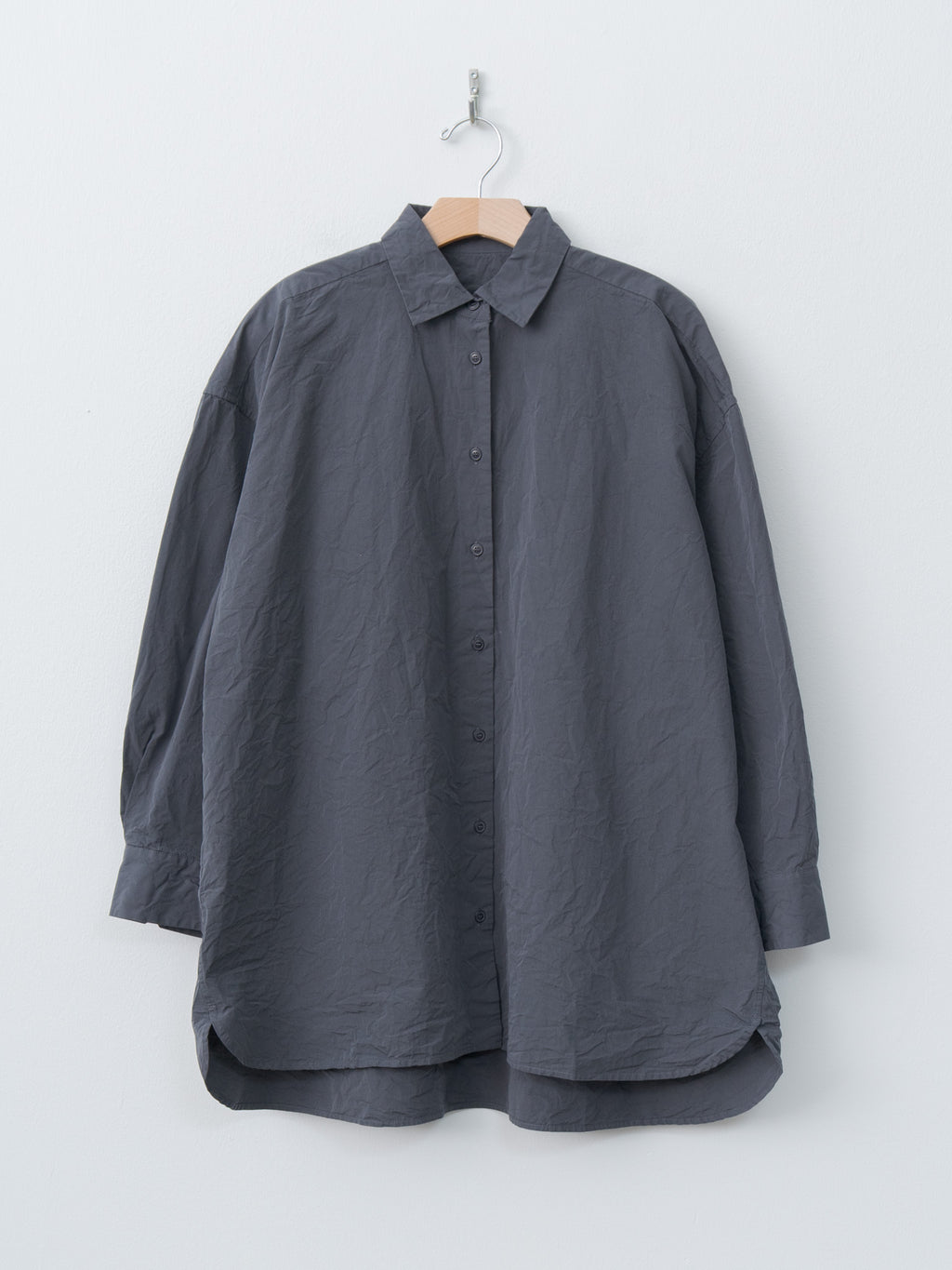 Namu Shop - Casey Casey Hamnet Shirt PAPER COT - Blue Skull