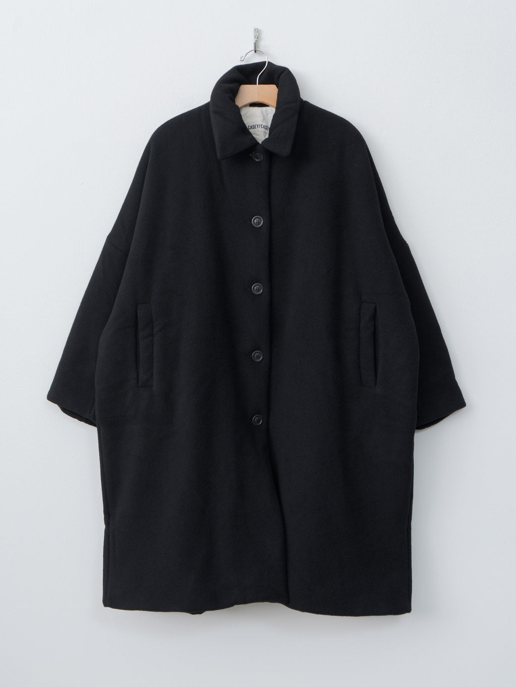 Namu Shop - Casey Casey Big Blobby Coat KASPER - Black