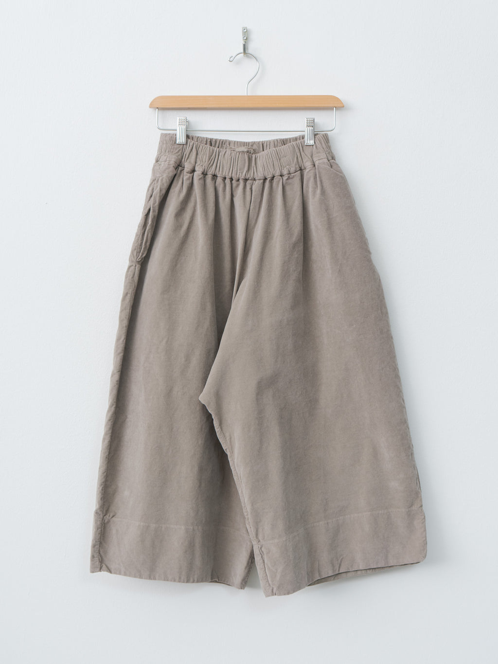 Namu Shop - Album di Famiglia Wide Trousers V - Marron Glace