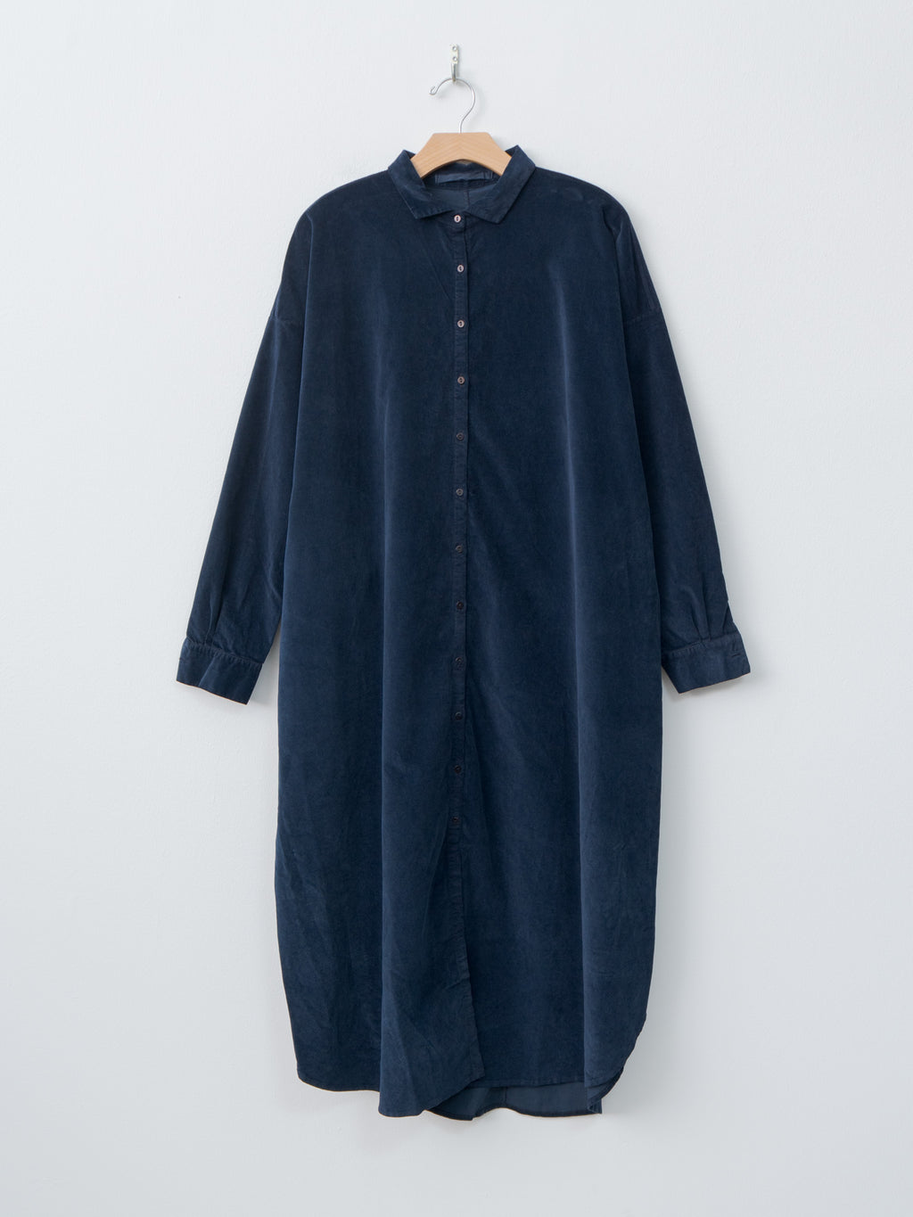 Namu Shop - Album di Famiglia Long Shirt Dress V - Ink