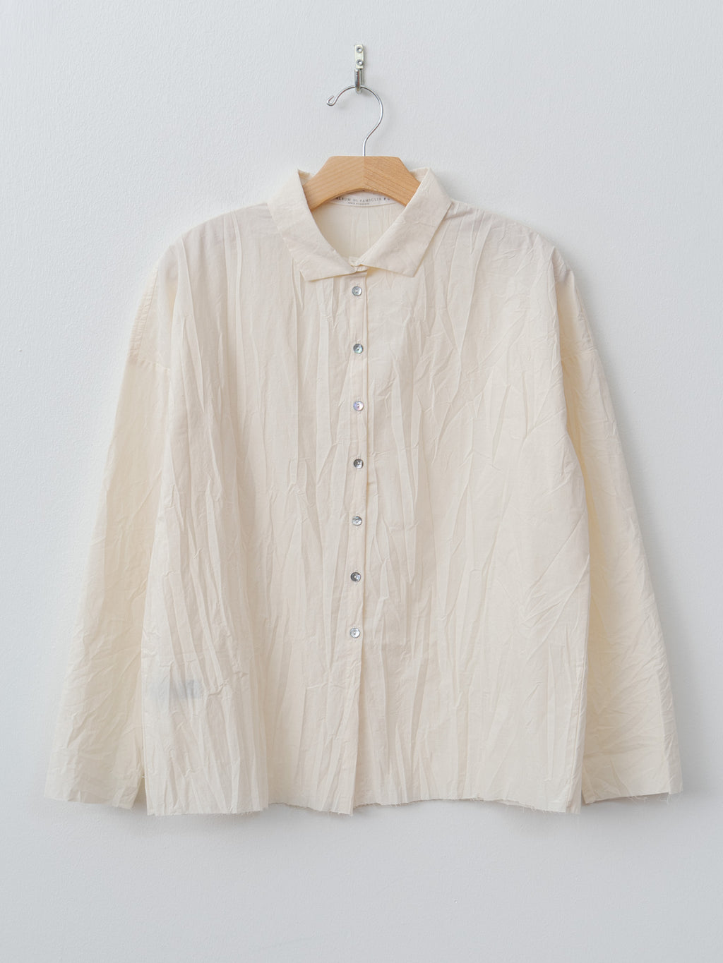 Namu Shop - Album di Famiglia Short Collar Shirt LWR - Natural