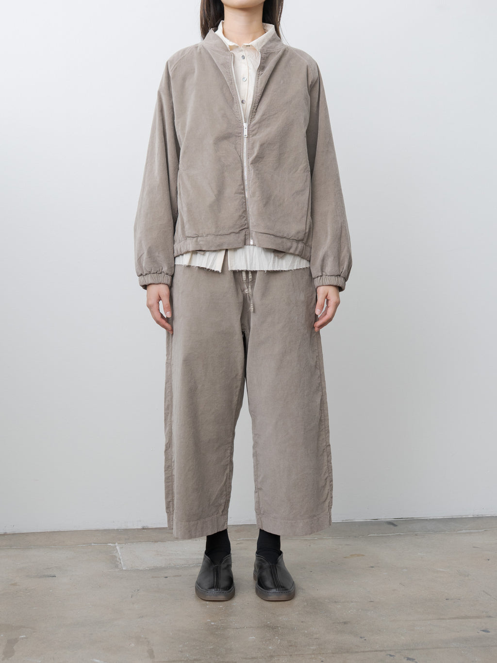 Namu Shop - Album di Famiglia W&S Trousers V - Marron Glace