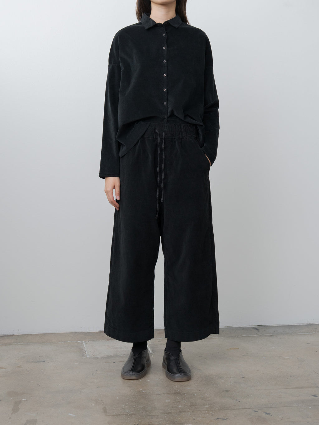 Namu Shop - Album di Famiglia W&S Trousers V - Black