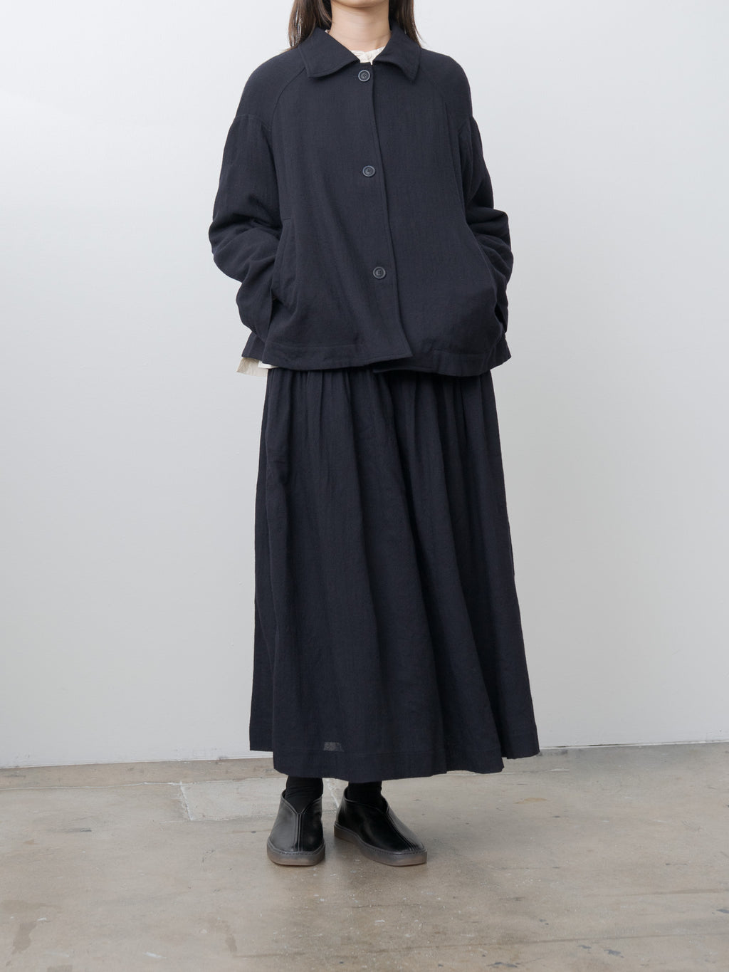 Namu Shop - Casey Casey Drays Travail Jacket FOSCA - Blue