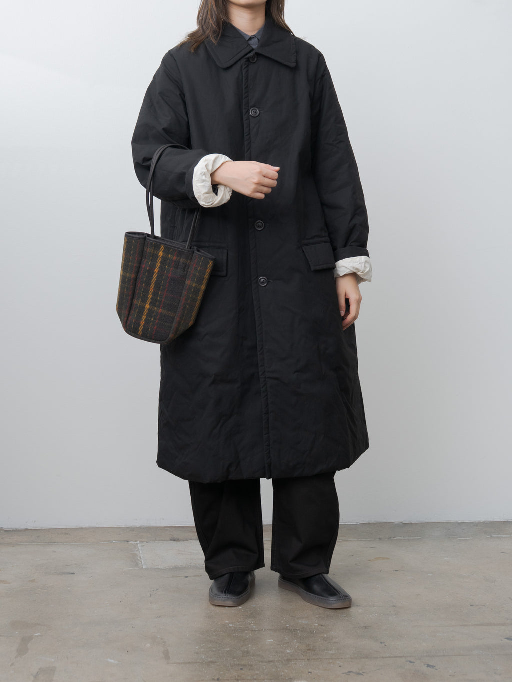 Namu Shop - Casey Casey Milu Coat H WAX - Black