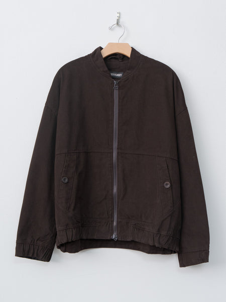 CASEY CASEY : MIKA BLOUSON ブラウン S Namu Shop - Casey Casey Mika Blouson SOFTY - Chocolate