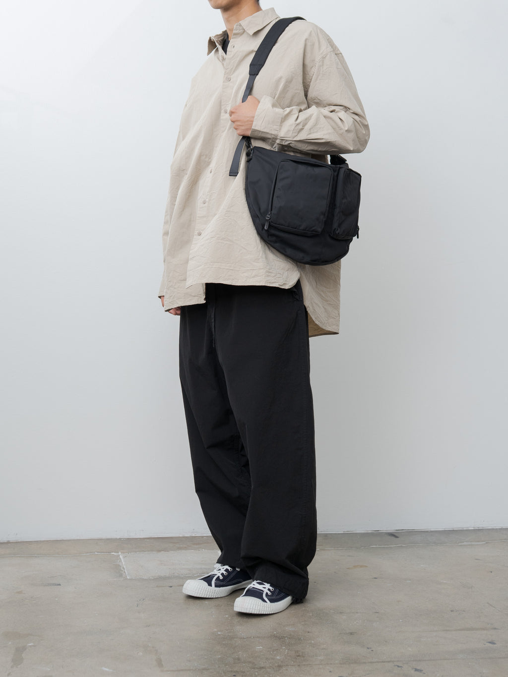 Namu Shop - Amiacalva Gabardine Bodybag - Black