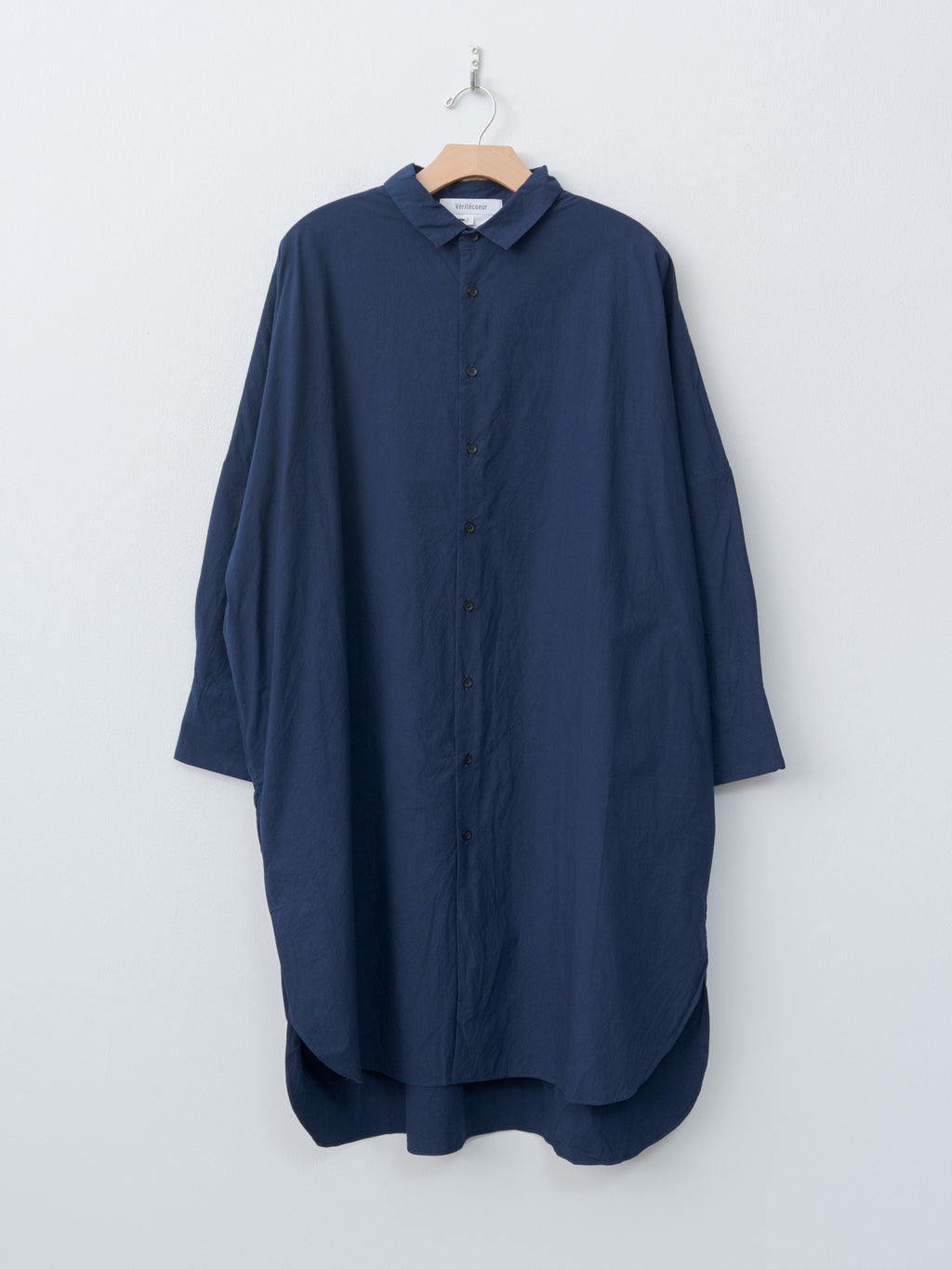 Namu Shop - Veritecoeur Shirt Dress - Navy