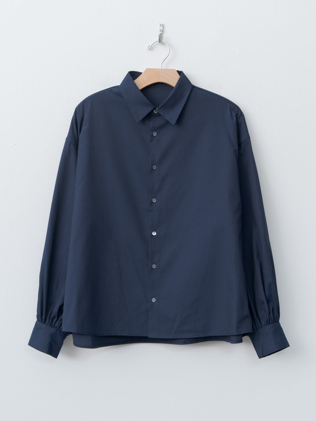 Namu Shop - Veritecoeur Wide Shirt - Dark Navy