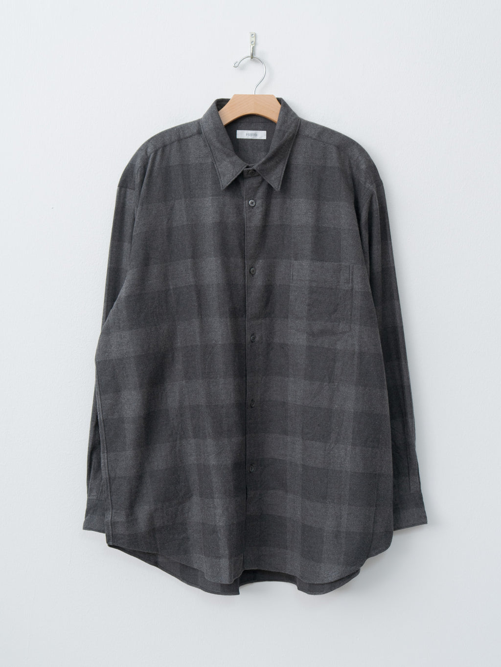 Namu Shop - Fujito B/S Shirt - Charcoal Check