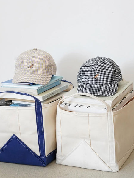 Namu Shop - Tembea Book Tote - Natural/Navy