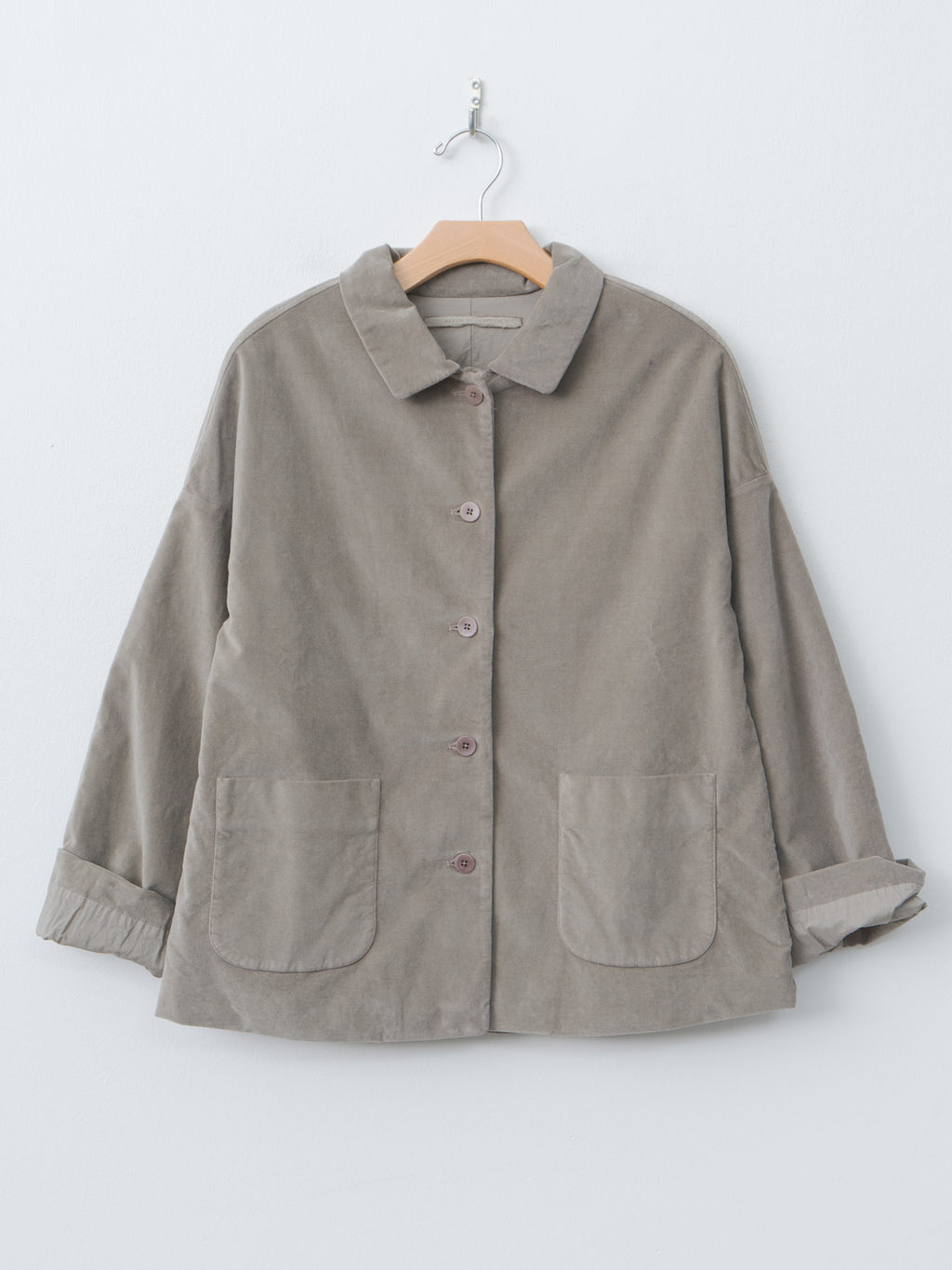 Shirt Loose Blazer V - Marron Glace