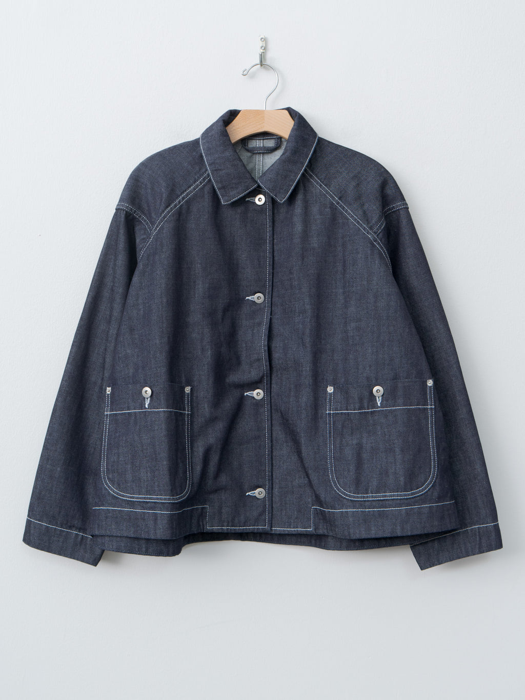 Drays Travail Jacket DENIM - Dark Indigo
