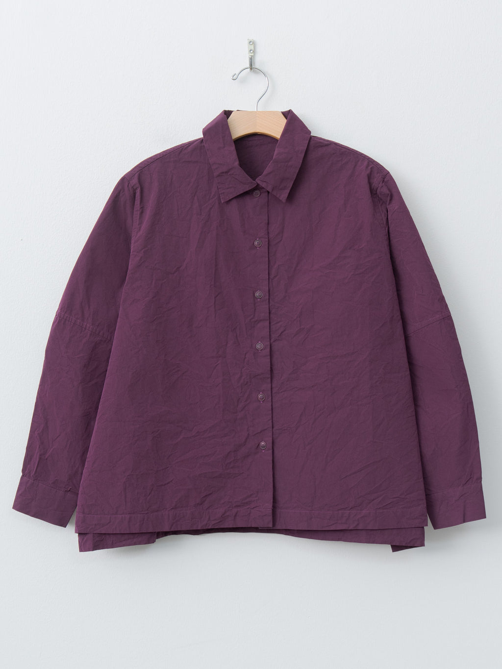 Elena Shirt PAPER COT - Blackberry