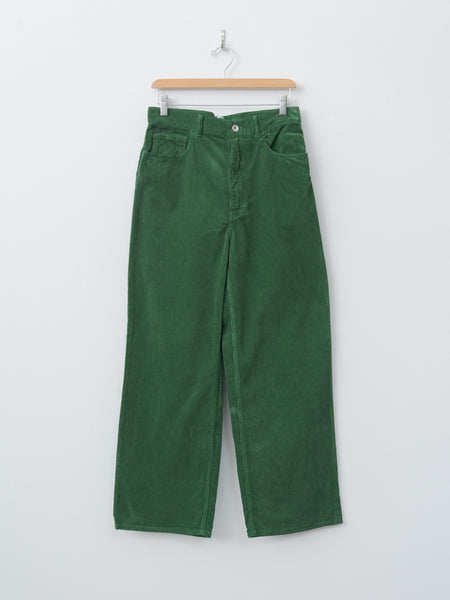 Namu Shop - Auralee Pigment Dyed Finx Corduroy Wide 5P Pants