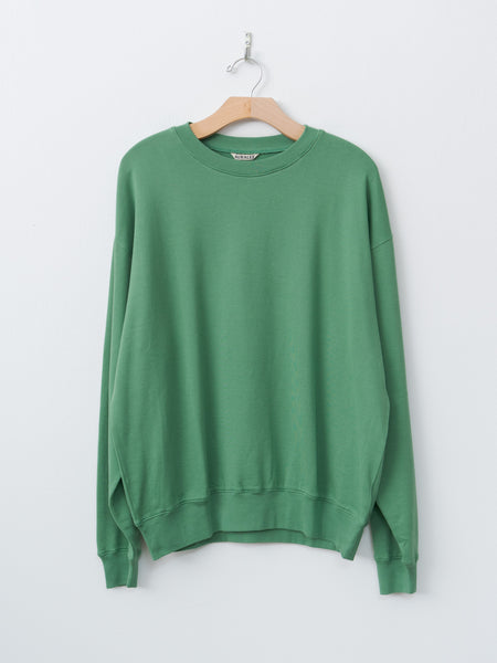 Namu Shop - Auralee Super High Gauge Sweat P/O - Green